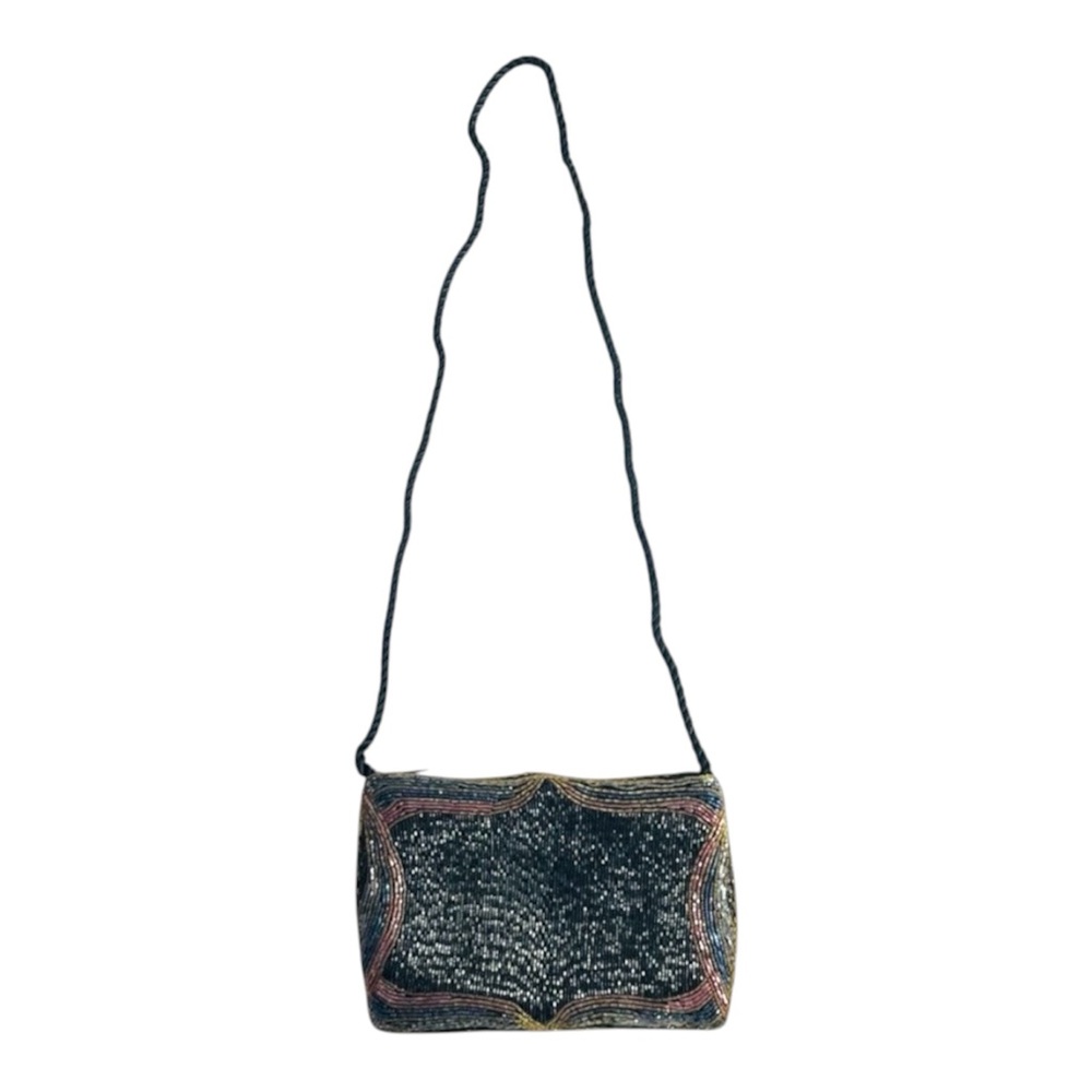 2/$20 / NWOT - Beaded Evening / Party Handbag - Formal - Multi Coloured